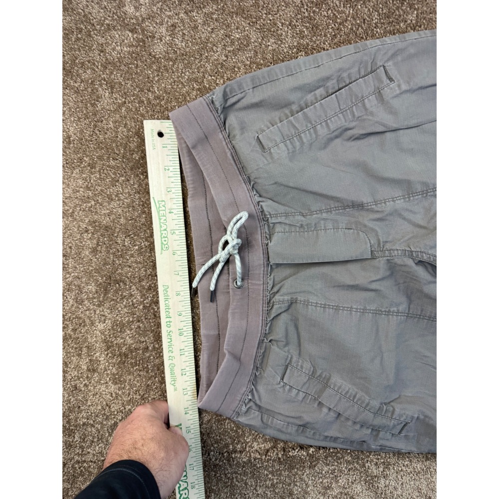 Vuori Mens Grey Ripstop Utility Jogger Pants Drawstring Size Sm/Med 30" - Picture 6 of 11